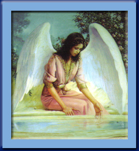 Clairvoyant Angel Looking into the Deep
