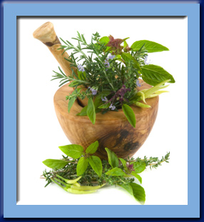 Herbs for natural healing process
