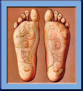 Reflexology feet