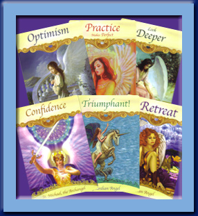Tarot Cards - Optimism, Practice, Look Deeper, Confidence, Triumphant, Retreat